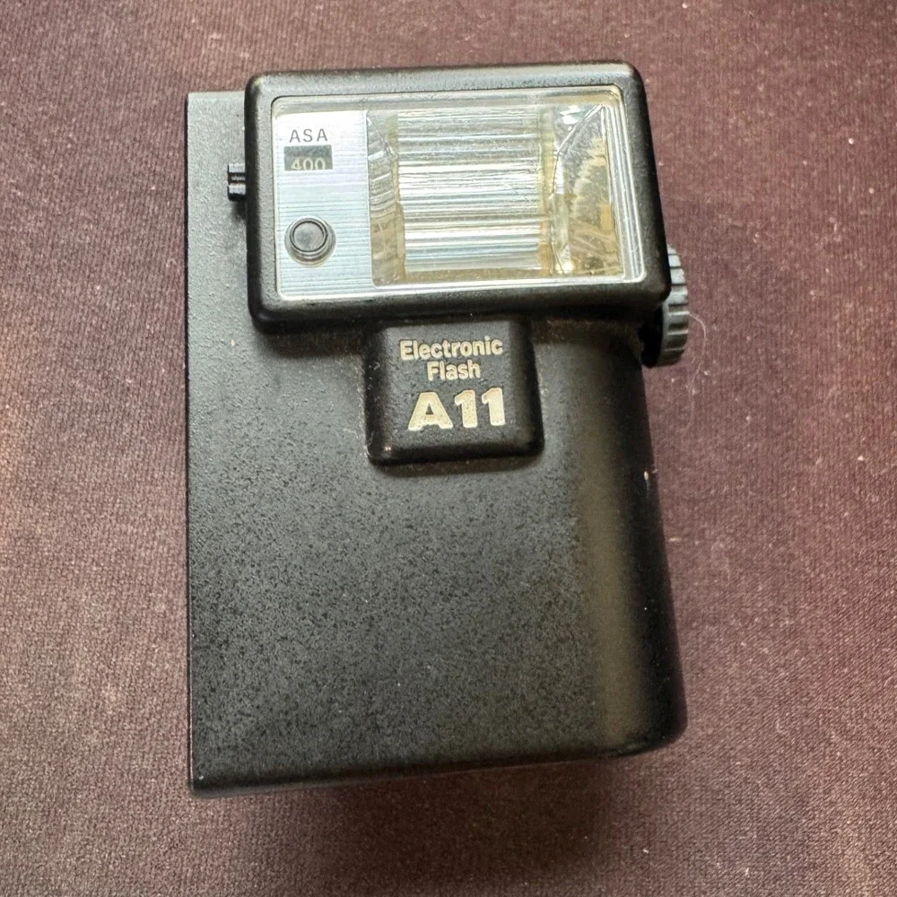 Olympus A11 Electronic Flash for XA Series Film Cameras For Parts Repair